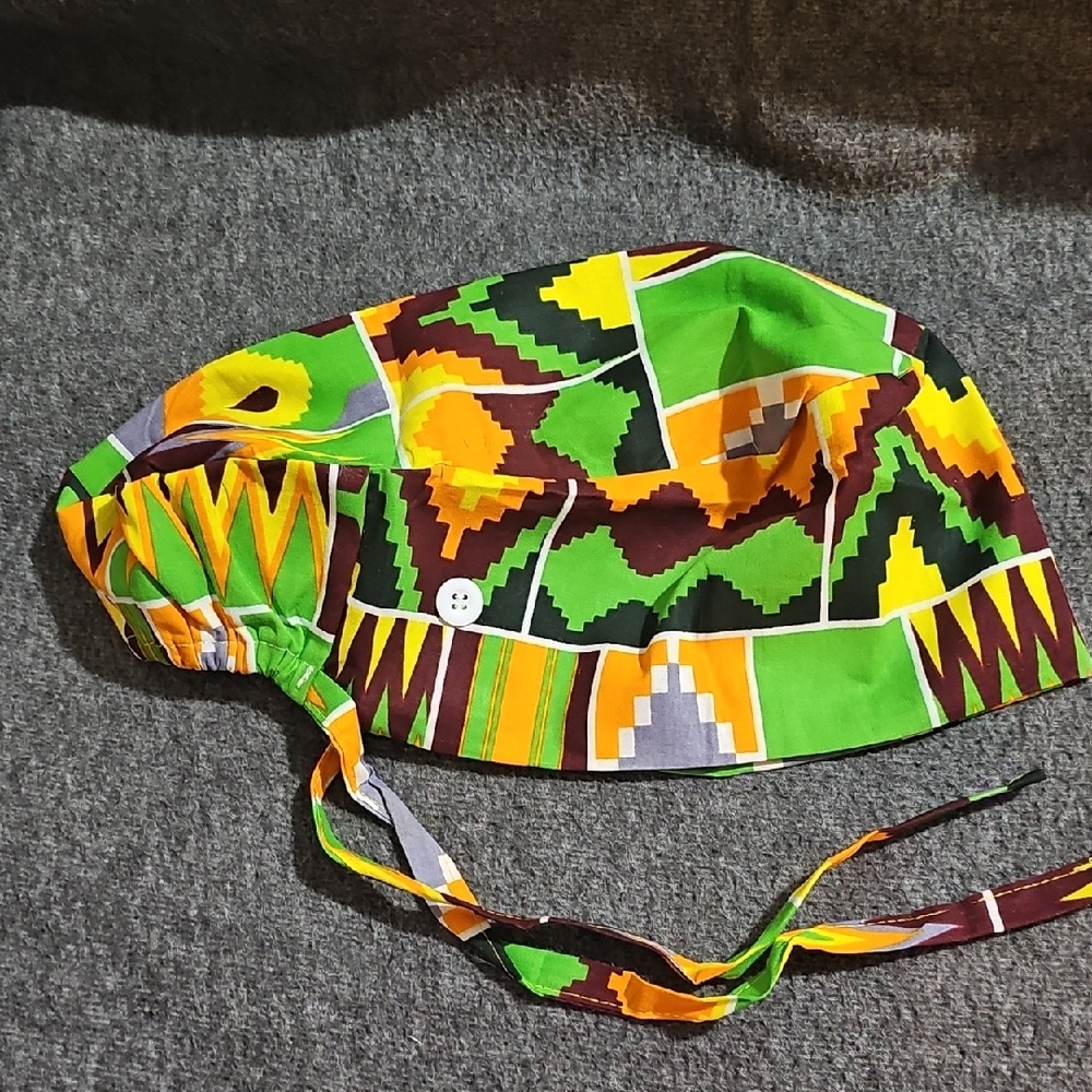 Colorful Patterned NURSE CAP